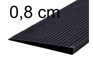 Türschwellenrampe 0,8 cm schwarz