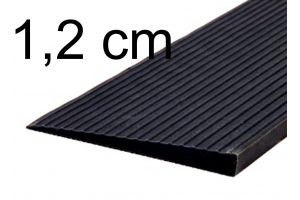 Türschwellenrampe 1,2 cm schwarz