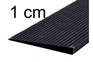 Türschwellenrampe 1 cm schwarz